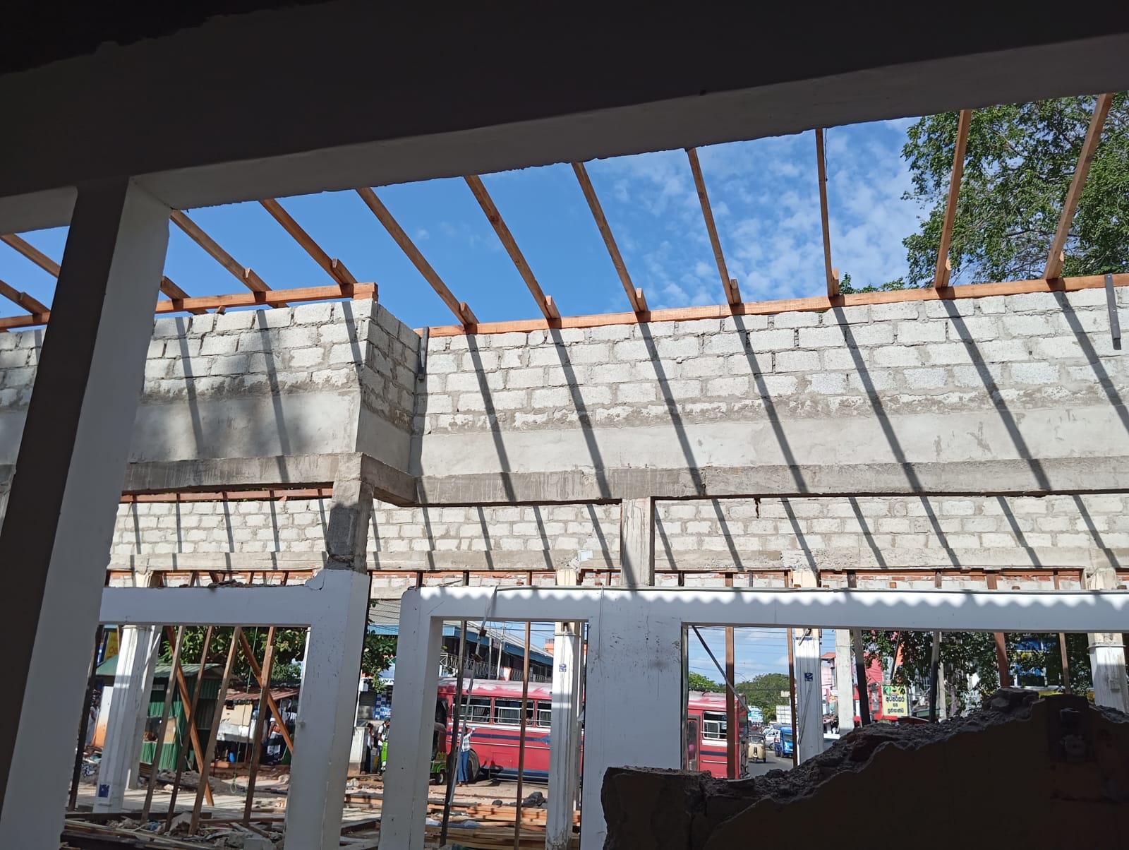 Nipuna Stores Trade Center - Interior Construction Progress