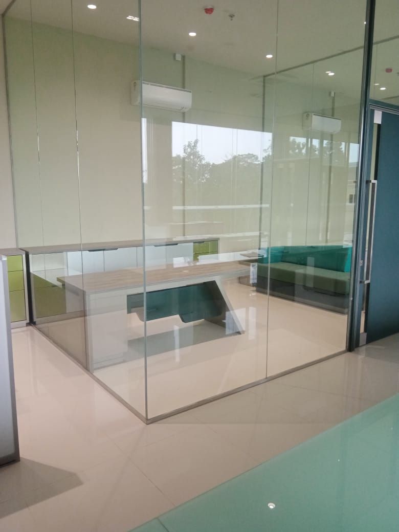 Trinity Pvt Ltd Office - Glass Partition Executive Area