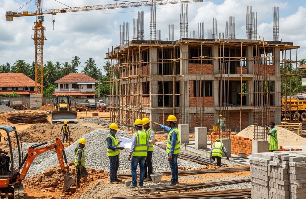 Civil construction services in Sri Lanka